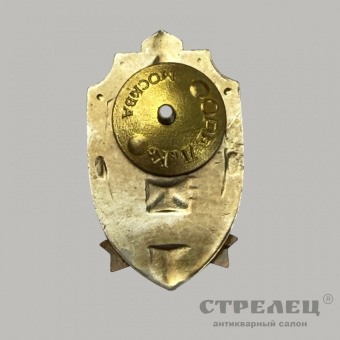 фото — памятный нагрудный знак «100 лет пограничным войскам ссср»